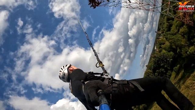 Прыжки с веревкой 65 метров Калуга, Тула! Прыгает - Гирич Александр! Подарок жениху Москва и област смотреть онлайн