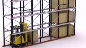 Стеллажи для склада (Набивные стеллажи глубинные)