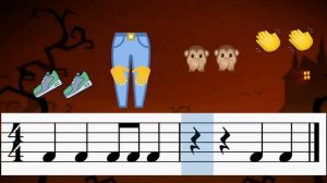 Halloween Rap for Kids: Body Percussion Play Along!
