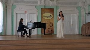 П. Чайковский, сл. А. Фет "Я тебе ничего не скажу", исполняет Анна Штаб