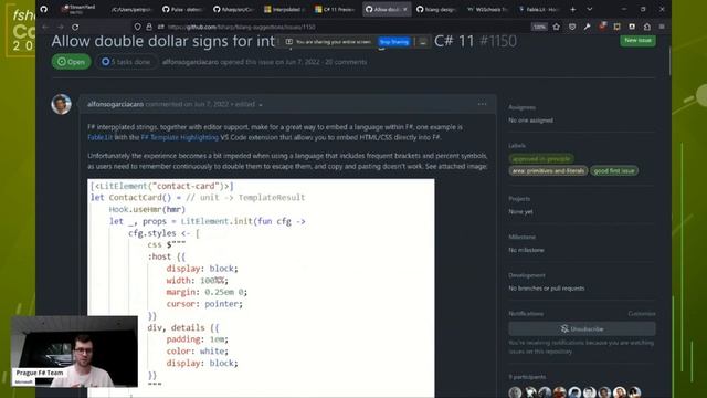 News from the dotnet/fsharp repository | fsharpConf 2023 смотреть онлайн