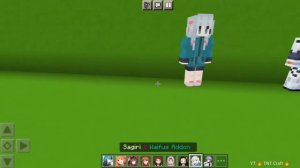 Mikasa and Naruto skins on Minecraft