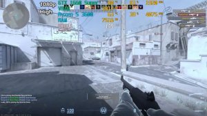 Counter Strike 2 GTX 1660 SUPER Ryzen 3600 All Settings FPS Test 1080p