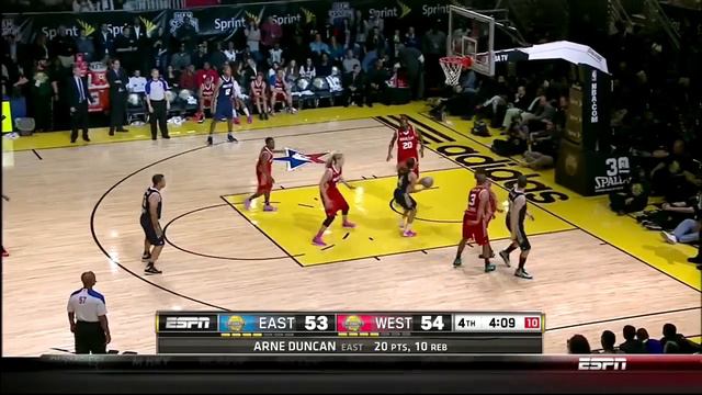 Arne Duncan sick no-look pass to Skylar Diggins