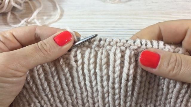 Как связать МОДНУЮ ОБЪЕМНУЮ ШАПКУ "МИНДАЛЬ" спицами. МАСТЕР-КЛАСС.
