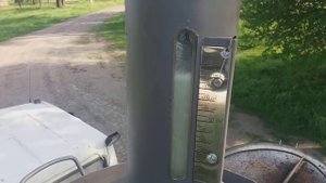 Проверка дозы колонки через мерное ведро