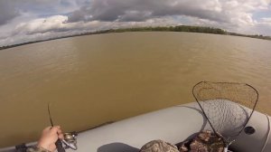 Рыбалка с лодки на Леща, на Оби. 23 мая 2015.