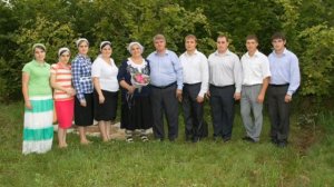 Осень прекрасная пёстрая пышная. Псалом на Жатву. Семья Савченко, г.Горячий Ключ.