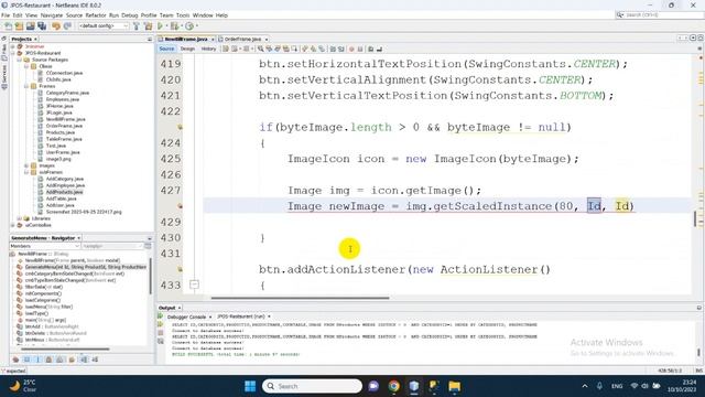 How to display image and text on jButton in Java