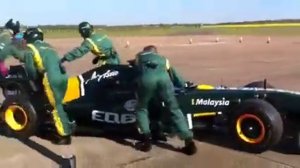 Ricardo Teixeira F1 Lotus Test Duxford