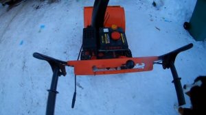 Ремонт снегоуборщика за 100 рублей! Доработка фрикциона. Repair of snow removal machine.
