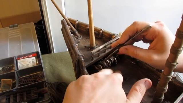 Как собрать брашпиль на модель корабля смотреть онлайн