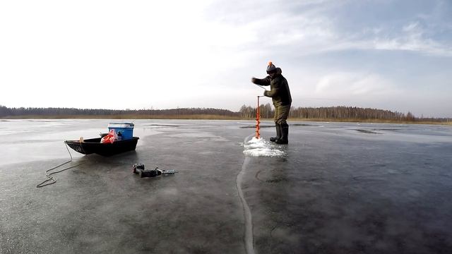 Ледобур плюс шуруповерт BOSCH против ледобура Heinola Speedrun Classic 135 mm.