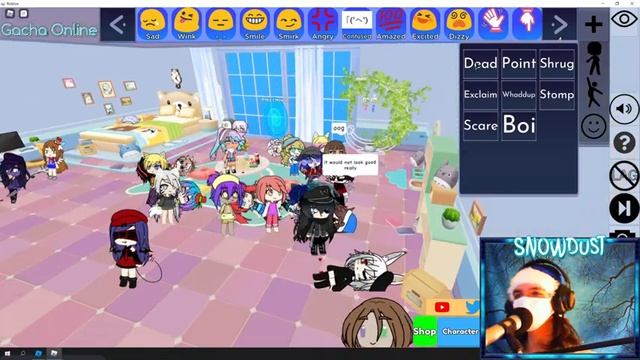 Gacha Online V1.28 LIVE Update! (+ playing random roblox games) смотреть онлайн