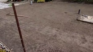 Посев газона. Посев дорогой смесью Мятлик и овсяница часть1