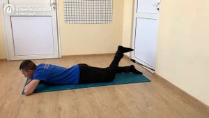 Упражнения для профилактики боли в коленном и тазобедренном суставах с эспандерами