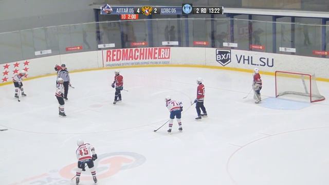 10.03.2019 «Алтай 05» Барнаул - «ЦЗВС 05» Новосибирск - [Первенство СФО l Карандин-Арена] смотреть онлайн