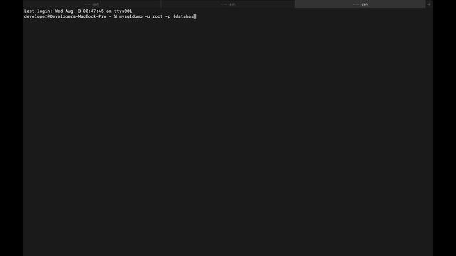 How to backup MySQL database on Windows or Mac - Terminal, Command-line смотреть онлайн