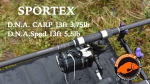 Карпфишинг: Удилище SPORTEX D N A 13ft 3,75 и сподовое удилище  Spod 13ft 5,5lb