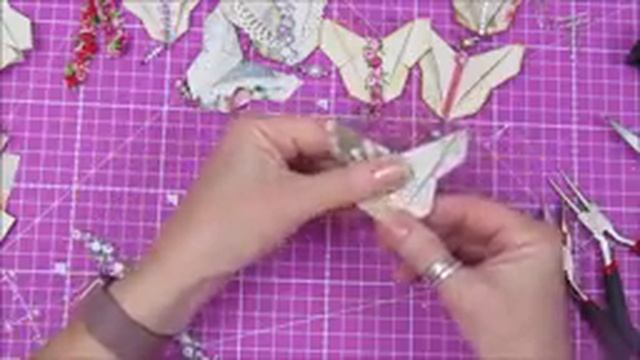 Origami Butterfly Paperclips