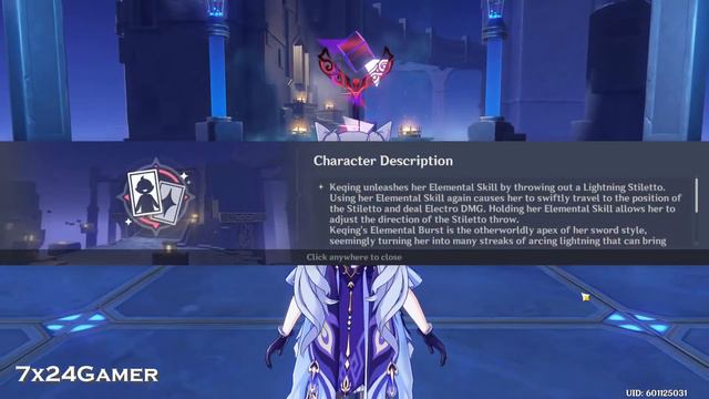7X24Gamer | Character 18 Keqing Trial | Genshin Impact Gameplay смотреть онлайн