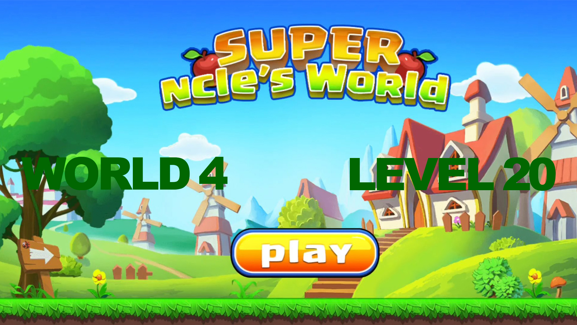 Super ncle's  World 4. Level 20.