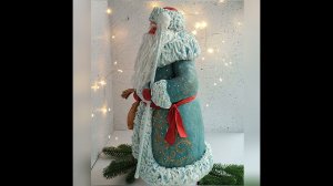 Дед Мороз из ваты.