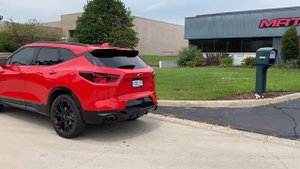 Chevy Blazer RS Quad-tip Axle-back Exhaust - MRT Performance Part #92T122