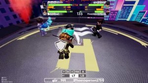 Roblox boxing league 2v2 gameplay