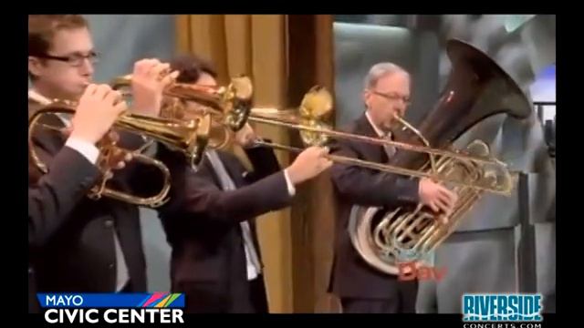 A CANADIAN BRASS CHRISTMAS...Coming to the Mayo Civic Center in Rochester, MN -- December 1, 2013 смотреть онлайн