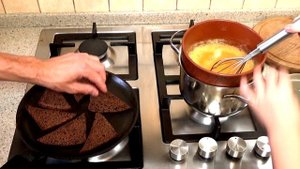 Любимая яичница моей дочери - Болтунья по-французски