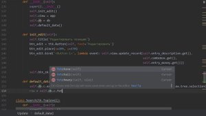 GUI приложения на Python c Tkinter #9 - Улучшение функции редактирования данных