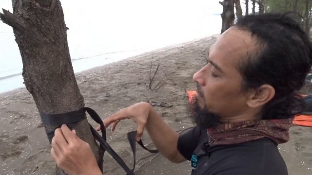 CARA PASANG HAMMOCK CAMPING MUDAH  KUAT DENGAN SIMPUL SEDERHANA  TIPS  TRICKS TUTORIAL IHJ
