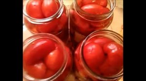 Заготовка свежих помидор! Без соли, сахара и уксуса!
