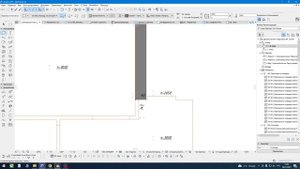 Обмерный план в Archicad
