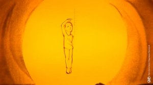 Видео в технике песочной анимации для выпускников школы № 184