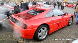 Ferrari 348 TS idle sound 1080p HD