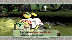 Okami HD Part 9 Walkthrough Fishing + Entering Tsuta Ruins!