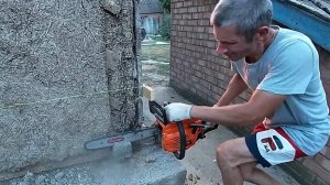Восстановление очень старого дома! Работаем до ночи!