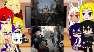 Pro heroes react to *Monster Trio* Aizawa's new students part (7/?)??MHA & OP??TRIBUTE ✨CONTINUED ✨