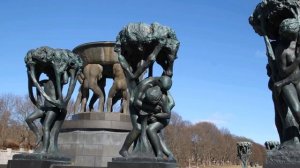 Парк скульптур Вигеланда в Осло