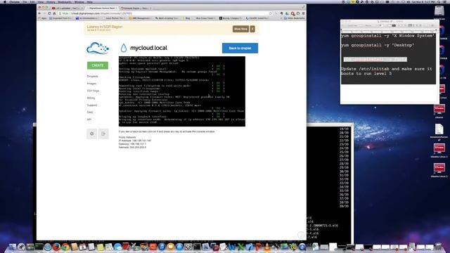Creating my own Linux cloud desktop on Digital Ocean cloud смотреть онлайн