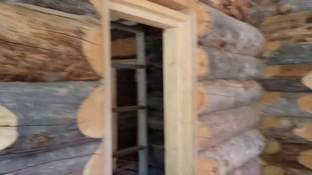 Монтаж кровли и внутренняя отделка бани из карельского сухостоя смотреть онлайн