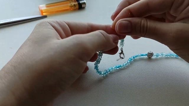 Чокер из бусин на застежке смотреть онлайн