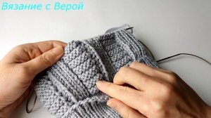 Шапка спицами для малыша с ушками и помпонами//Подробный МК.#шапкадлямалыша#шапкадлямалышей