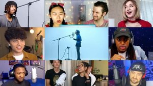 女王蜂 QUEEN BEE - 火炎 / THE FIRST TAKE  Reaction Mashup  海外リアクション