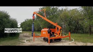 СВАЕКРУТ. УСТАНОВКА ДЛЯ ЗАВИНЧИВАНИЯ СВАЙ SV 60 ОТ КОМПАНИИ ПК ПРАЙД