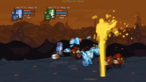 Прохождение Castle Crashers (CO-OP) — Эпизод 6: ЛАВА! (Босс: Дракон с носком)