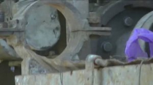 Запуск двигателя УД-2 буровой установки.
