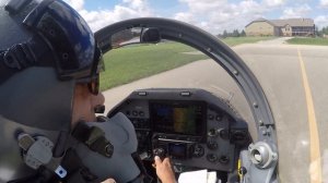 SIAI-Marchetti S.211 Jet Training - Start and Takeoff